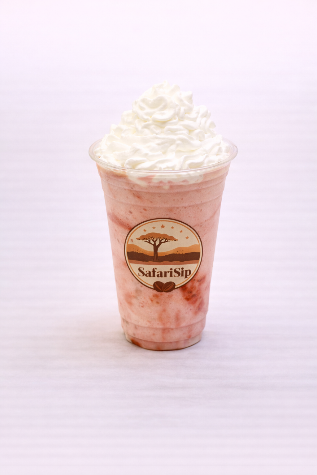 strawberry & cream frappe